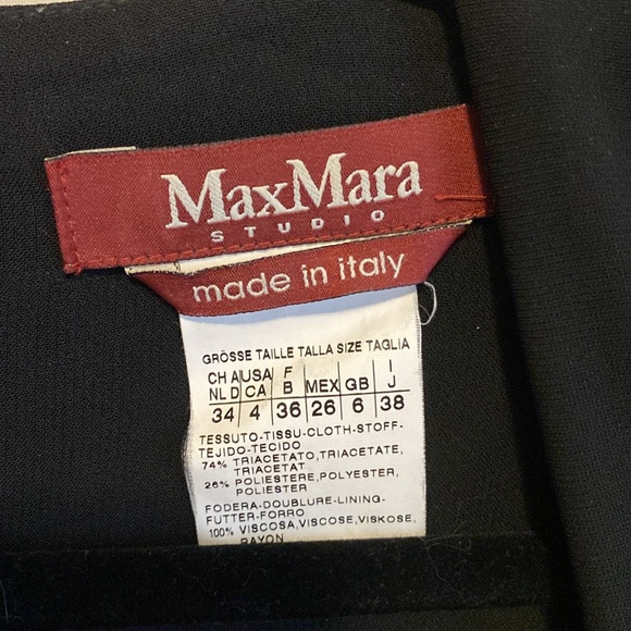 Max Mara Studio Dress. Made in Italy. Size 4. - Picture 4 of 8